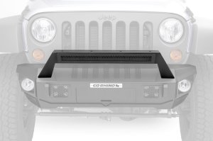 Jeep Wrangler Bumper - Go Rhino - Trailline - Textured Black - `07-`20